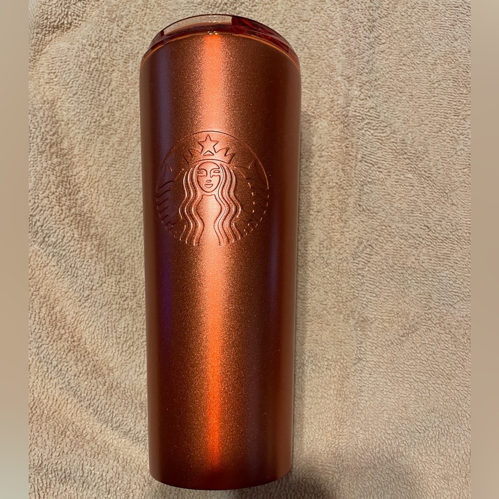 Starbucks Metallic cinnamon pumpkin shimmer Tumbler